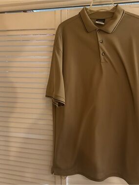 Nike Olive Green Polo with Contrast Piping